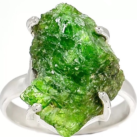 Jewelry - Natural Rough Emerald Ring